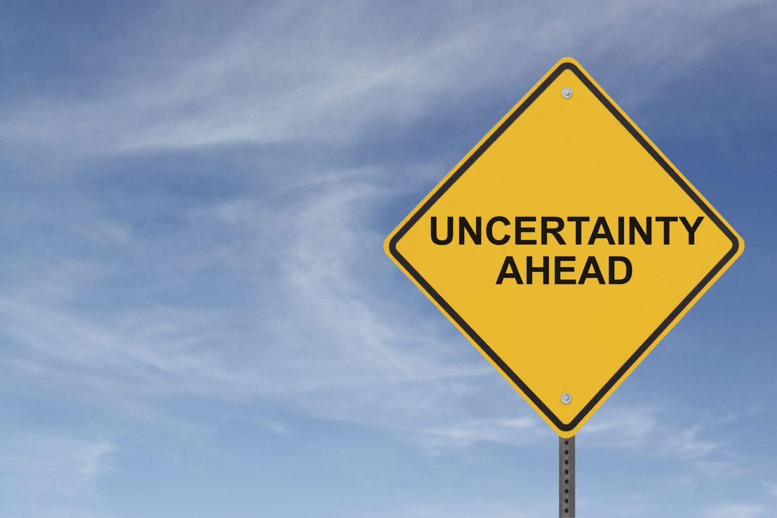 Uncertainty sign